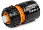 Ταχυσύνδεσμος Με Stop 1/2" - 5/8" Bradas - ECO-PWB2140