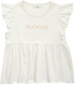 Funky Μπλούζα Hawaii, Εκρού