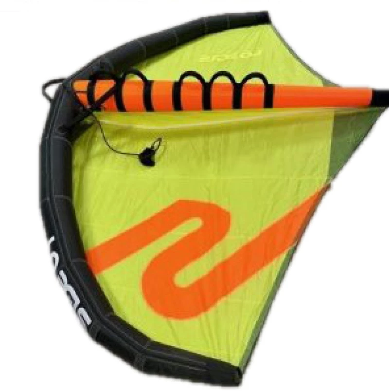 Side-On πανί Wing foil 4m - Κίτρινο