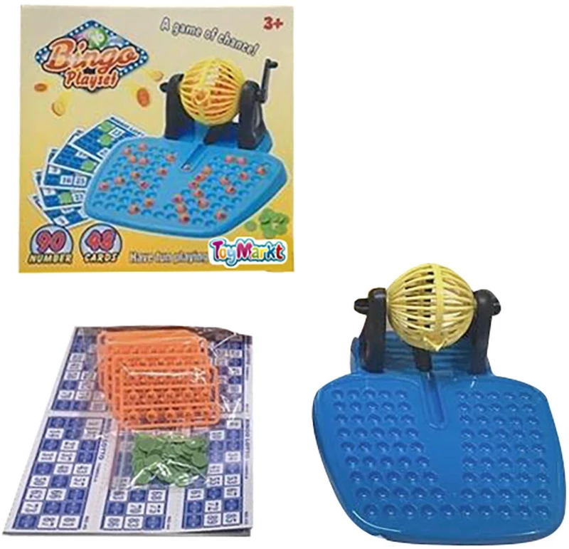 BINGO ΜΕ ΚΑΡΤΕΛΕΣ & ΝΟΥΜΕΡΑ 24x23x10cm ToyMarkt 891748