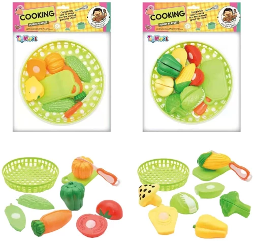 ΚΑΛΑΘΑΚΙ ΣΕΡΒΙΡΙΣΜΑΤΟΣ ΜΕ ΦΡΟΥΤΑ 23x28x4cm ToyMarkt 971236