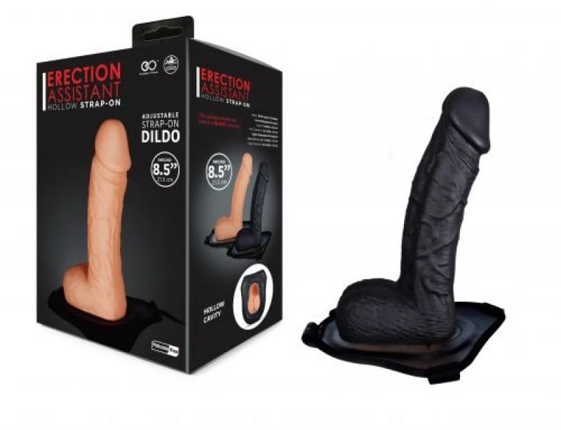 Strap-on dildo Erection Assistant 8.5 Black