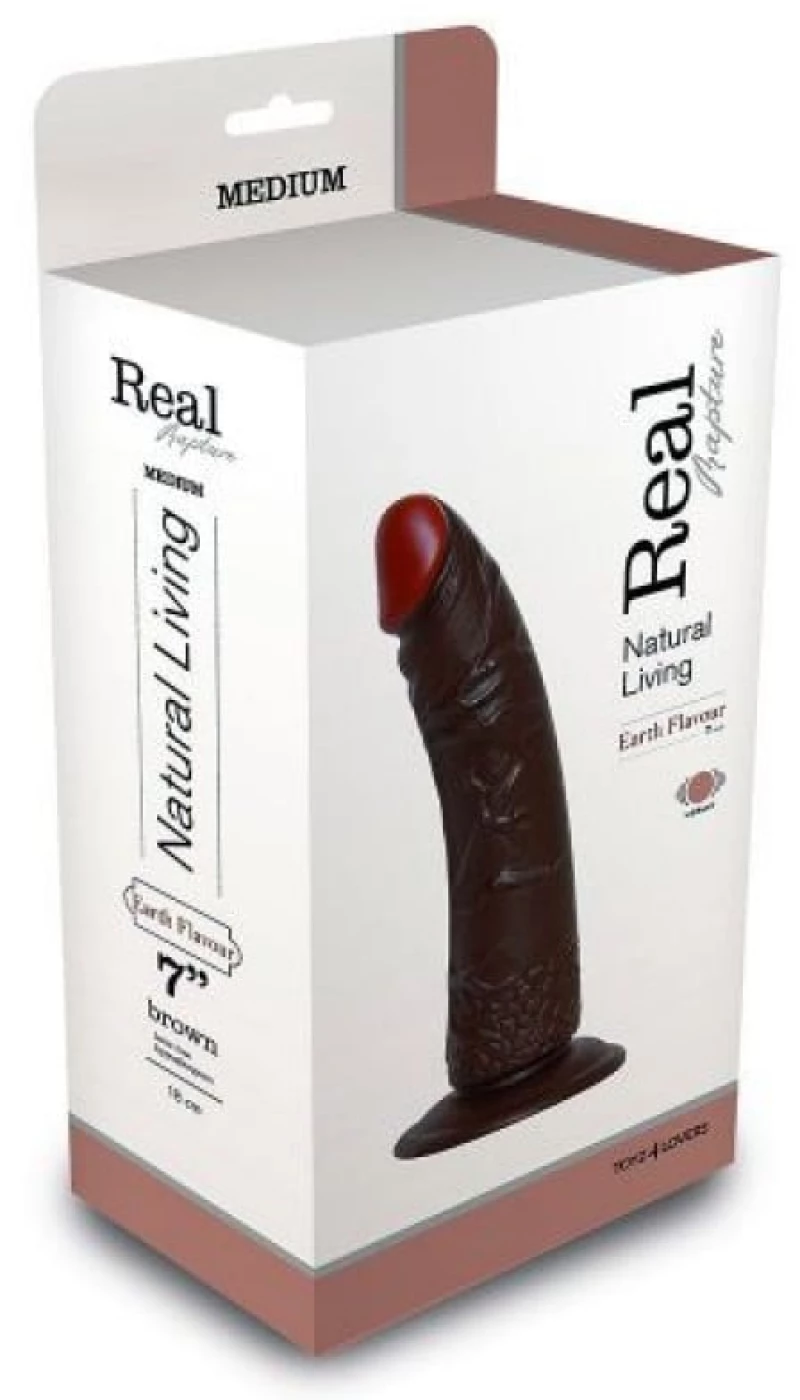 Dong Vibration Dildo Brown