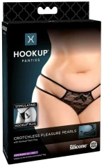 Crotchless PleasurePearl +Size