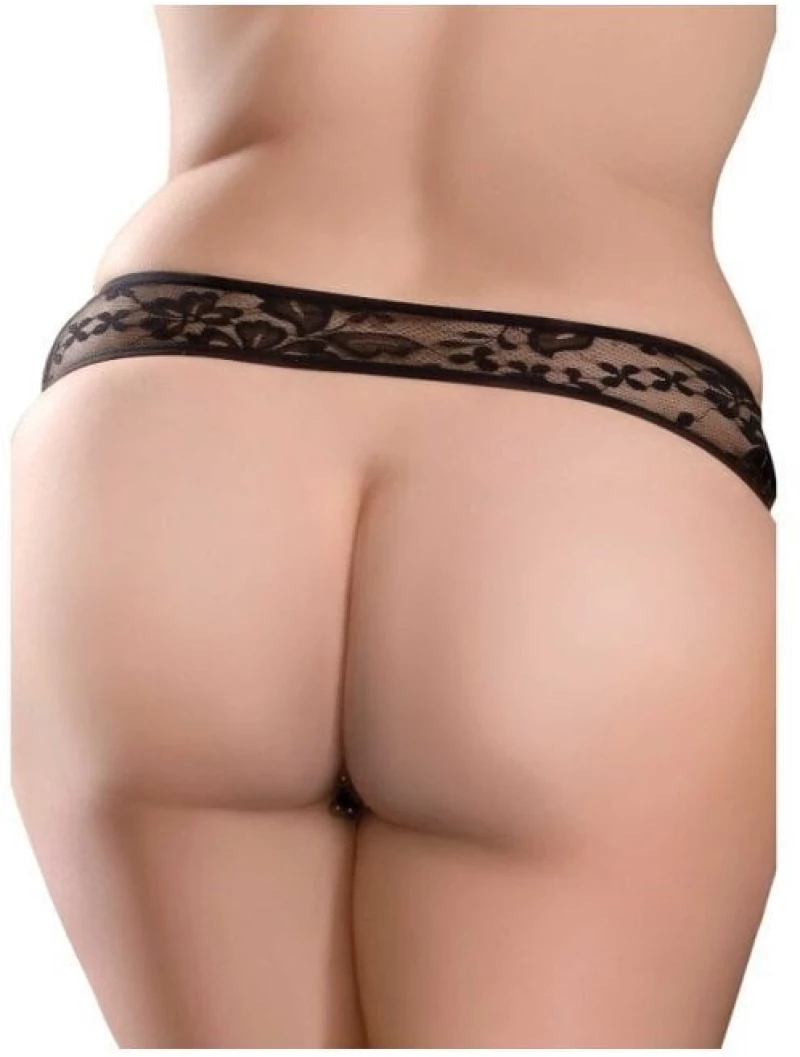 Crotchless PleasurePearl +Size