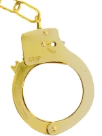 Metal Gold Handcuffs - Toy Joy