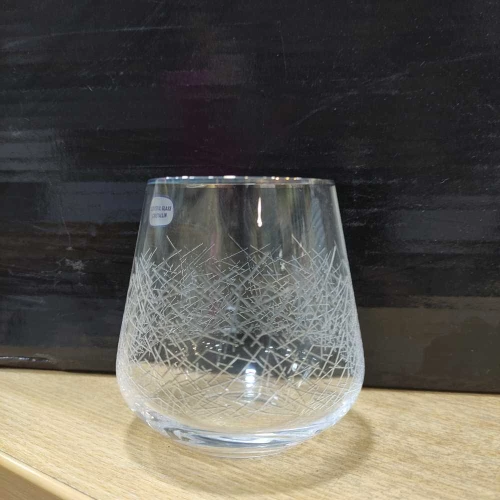 Sandra Platinum Bohemia Κρυστάλλινα Ποτήρια Ουίσκι 290ml Σετ 6 τεμ