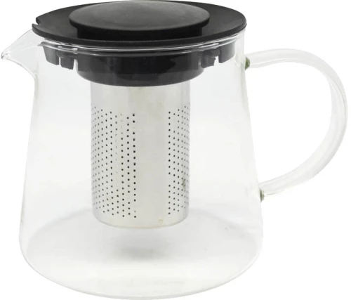 ΤΣΑΓΙΕΡΑ ΓΥΑΛΙΝΗ ΜΕ ΙΝΟΧ ΦΙΛΤΡΟ 1,0lt ΔΙΑΦΑΝΗ ANKOR