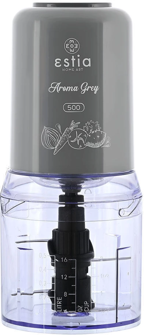ESTIA ΠΟΛΥΚΟΠΤΗΣ AROMA GREY 400W ΜΕ ΠΛΑΣΤΙΚΟ ΜΠΟΛ 500ml