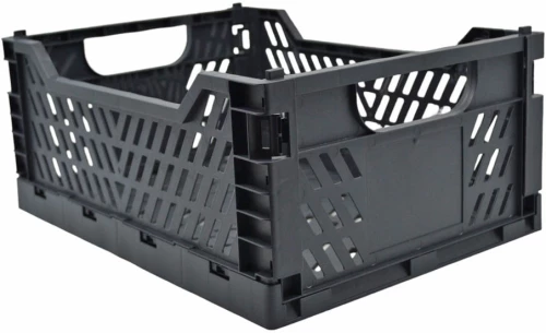 ΚΑΛΑΘΙ ΠΛΑΣΤΙΚΟ ΑΝΑΔΙΠΛΟΥΜΕΝΟ 12lt ΜΑΥΡΟ 34x24,8x14,7εκ. ANKOR