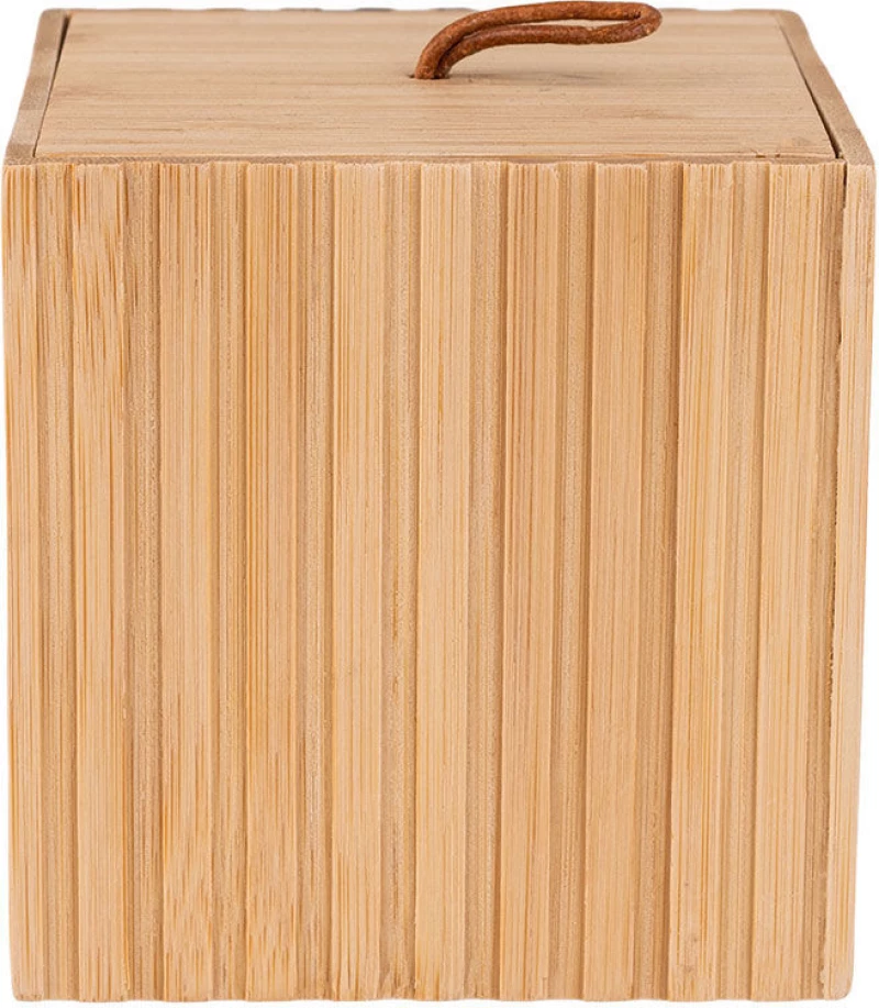 ESTIA ΚΟΥΤΙ ΑΠΟΘΗΚΕΥΣΗΣ ΚΑΙ ΟΡΓΑΝΩΣΗΣ ΜΠΑΝΙΟΥ BAMBOO ESSENTIALS 9x9x8cm