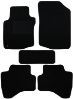 Πατάκια Economy μαύρα για Citroen C1 (14-Present) 5τμχ