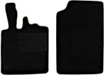 Πατάκια Premium μαύρα για Smart ForTwo 451 (07-14) 2τμχ