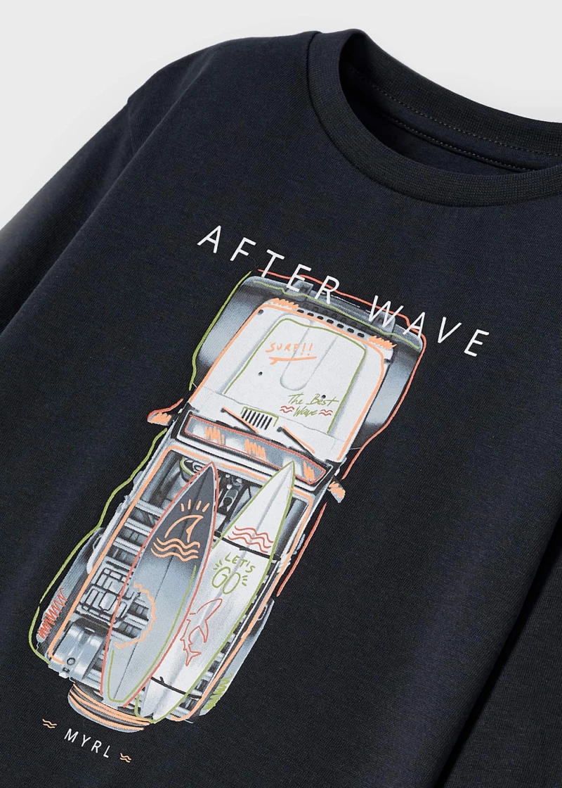 Μπλούζα "After Wave" γκρι (Γκρι)