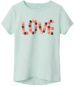 Μπλούζα "Love" μέντα (Μέντα )