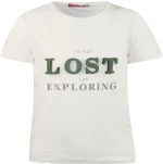 Μπλούζα "Lost" εκρού (Εκρού)
