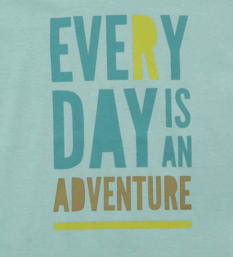 Μπλούζα "Everyday is an adventure" μέντα (Μέντα )