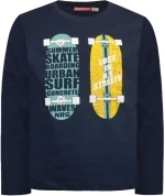 Μπλούζα "Skateboarding" μπλε (Μπλε)