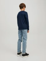 Μπλούζα "Denim.Co" μπλε (Μπλε)