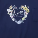 Μπλούζα "Love required" μπλε (Μπλε)