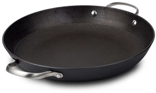 Σαγανάκι Μαντεμένιο Αντικολλητικό Atlas Με Ανοξείδωτες Λαβές 26Cm