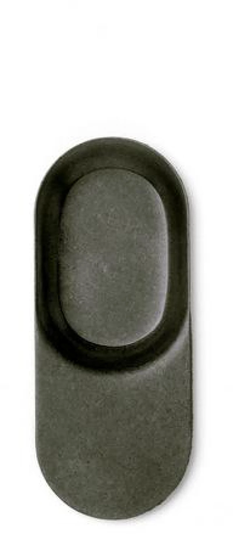 TASTING SPOON 8.5cm FLAT VINTAGE BLACK  LOV LARGE PINZA VINTAGE BLACK LES ESSENCES 7578 - COMAS
