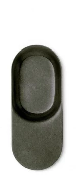TASTING SPOON 8.5cm FLAT VINTAGE BLACK  LOV LARGE PINZA VINTAGE BLACK LES ESSENCES 7578 - COMAS