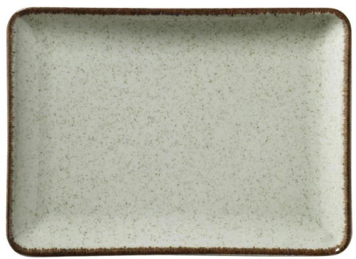 ΠΙΑΤΕΛΑ 27x20cm TAN-P03/GREEN - KUTAHYA PORSELEN