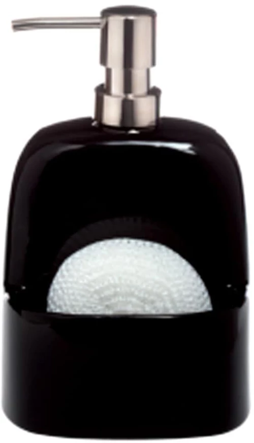 Δοχείο Κρεμοσάπουνου Bridget 03269.002 Black Spirella Πλαστικό