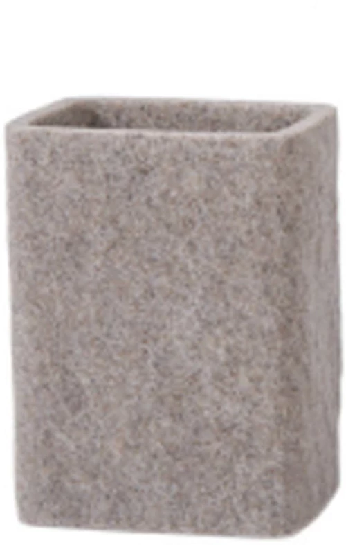 Ποτήρι Petra 02814.001 Beige Spirella Ρητίνη