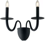 Φωτιστικό Τοίχου - Απλίκα I-Armstrong/AP2 NER Black Luce Ambiente Design Μέταλλο
