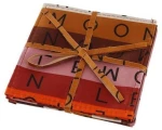 Σουβέρ (4Σετ/6Τμχ) HEN221 10x10cm Multi Espiel Πολυέστερ