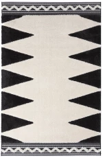 Χαλί Fara 65212/609 White-Black Royal Carpet 160X230cm