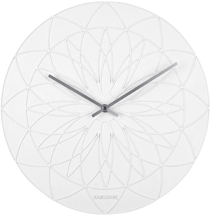 Ρολόι Τοίχου Fairytale KA5836WH Φ35cm White Karlsson Ρητίνη