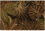 Πατάκι Εισόδου Coco Gold 985 Autumn Leaves 40X60cm Beige-Black Sdim 40Χ60