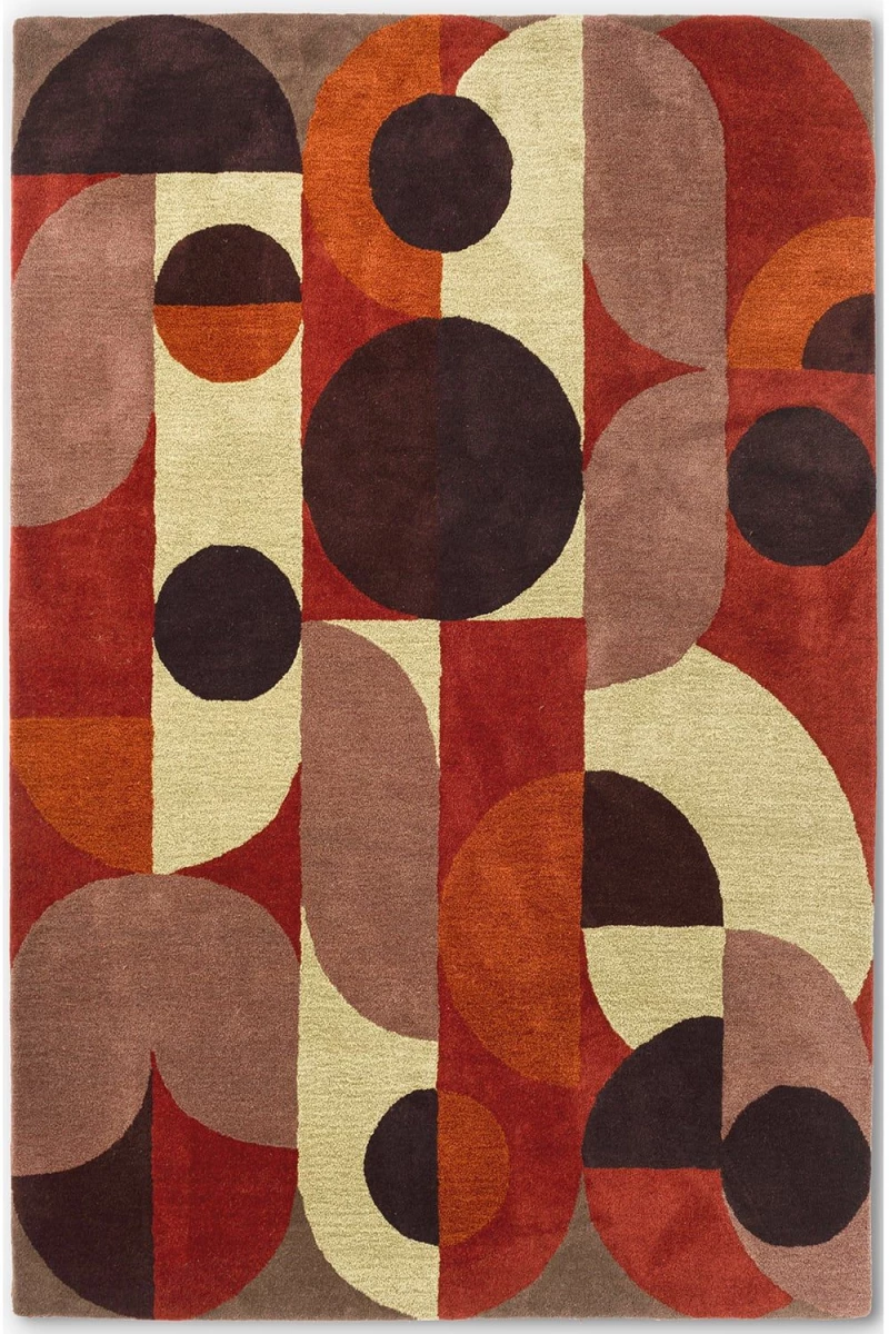 Χαλί Décor Cosmo 095203 Red Pale Green Brink & Campman 250X350