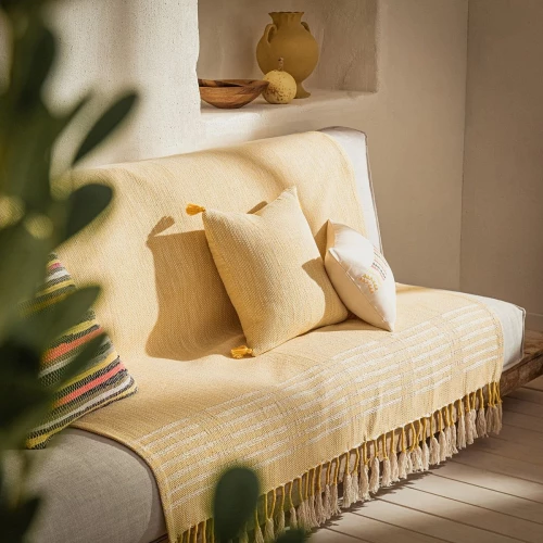 Ριχτάρι Dreadlocks 504/ 10 Sun Yellow Gofis Home Πολυθρόνα 100% Βαμβάκι