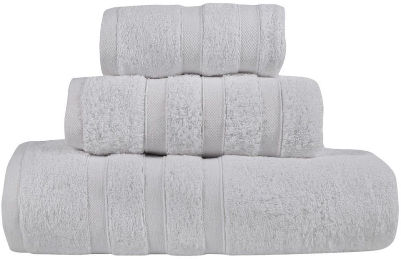 Πετσέτα Prestige 1160 White Das Home Προσώπου 50x90cm 100% Βαμβάκι
