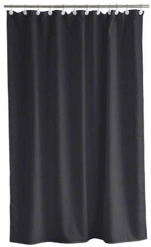 Κουρτίνα Μπάνιου Comfort 727204 180x200cm Black Sodahl 180Πx200Υ Πολυέστερ