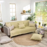 Ριχτάρι Avellino 08 Lime Teoran Πολυθρόνα 180x150cm Βαμβάκι-Πολυέστερ