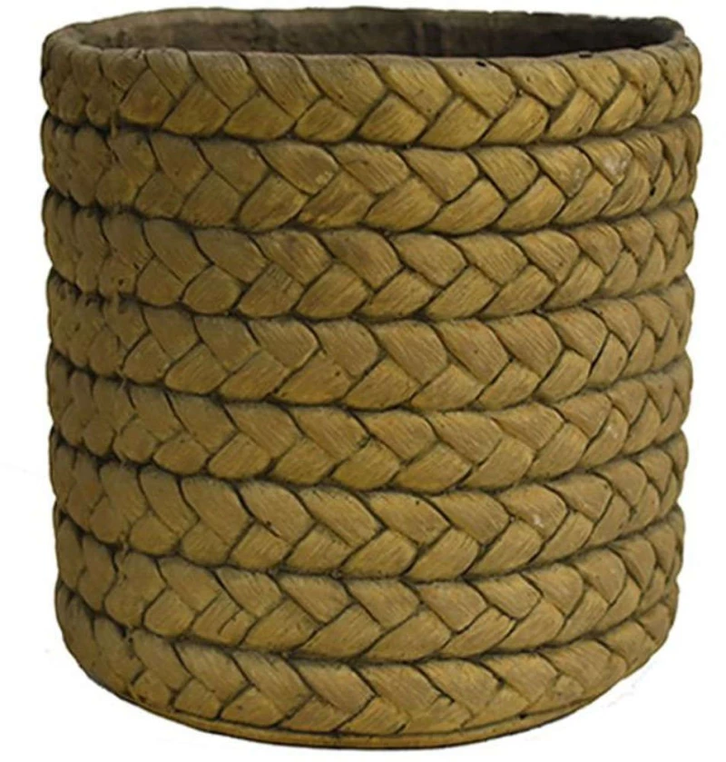 Κασπώ Light Rattan 00.03.35629 Φ31x26cm Brown Κεραμικό