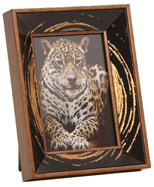 Κορνίζα MAF122 10x15cm Brown-Gold Espiel Πολυρεσίνη