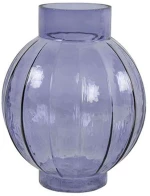 Βάζο Γυάλινο 013.787861 18x21,5cm Blue Γυαλί