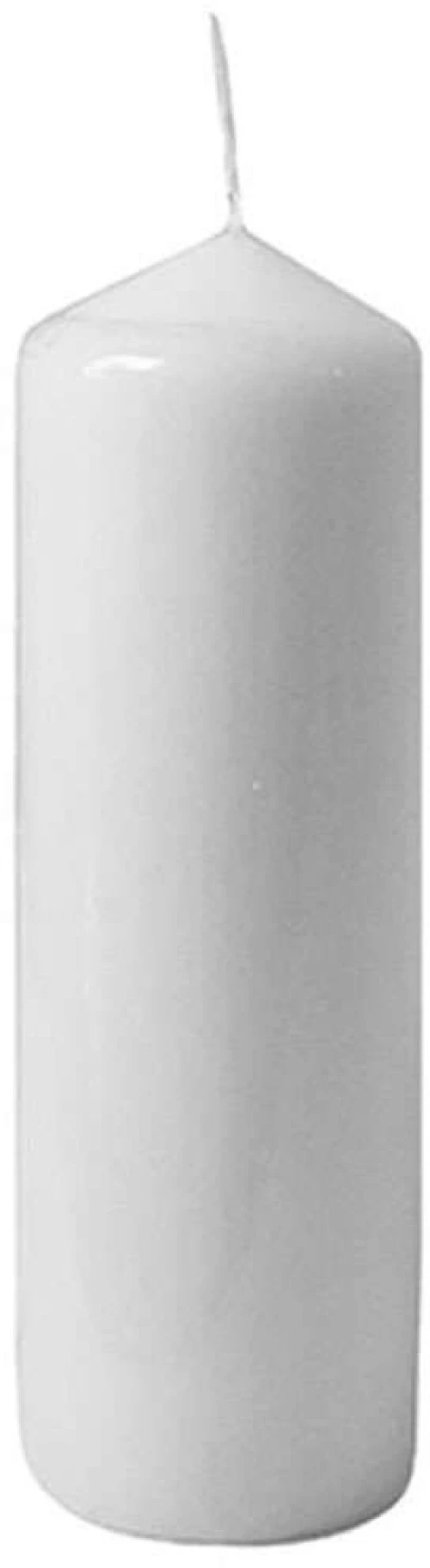 Κερί 00.09.9920Α 6x17cm White Παραφίνη