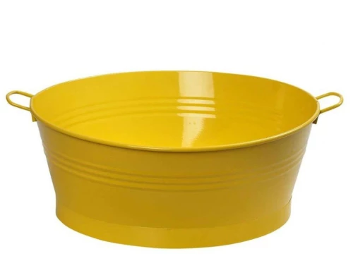 Σαμπανιέρα TEM129 55x41x19cm Yellow Espiel Μέταλλο