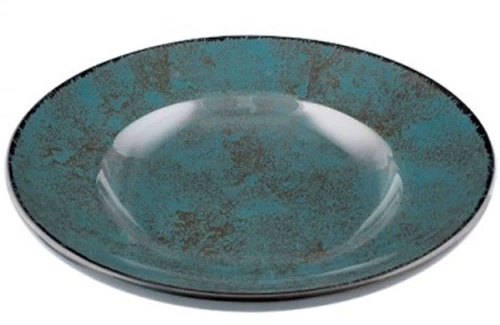 Πιάτο Βαθύ Pasta PR18274824 27cm Blue Oriana Ferelli® Πορσελάνη