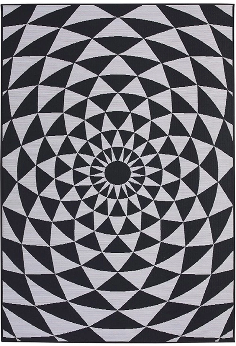 Χαλί Carol 17X/Q03 Black-White Carpet Couture 160X230cm
