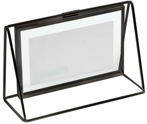 Κορνίζα Landscape 2 Όψεων FAM580 10x15cm Black Espiel Μέταλλο