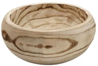 Μπωλ Σερβιρίσματος XYP229 Φ17x8cm Natural Espiel Ξύλο