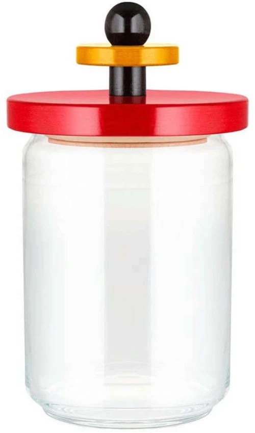 Βάζο Αποθήκευσης ES16/100 R 1000ml Red-Multi Alessi Γυαλί